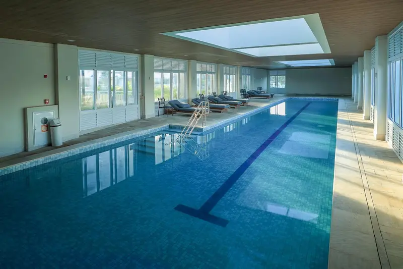 Piscina coberta, Jerivás, em imagem ilustrativa